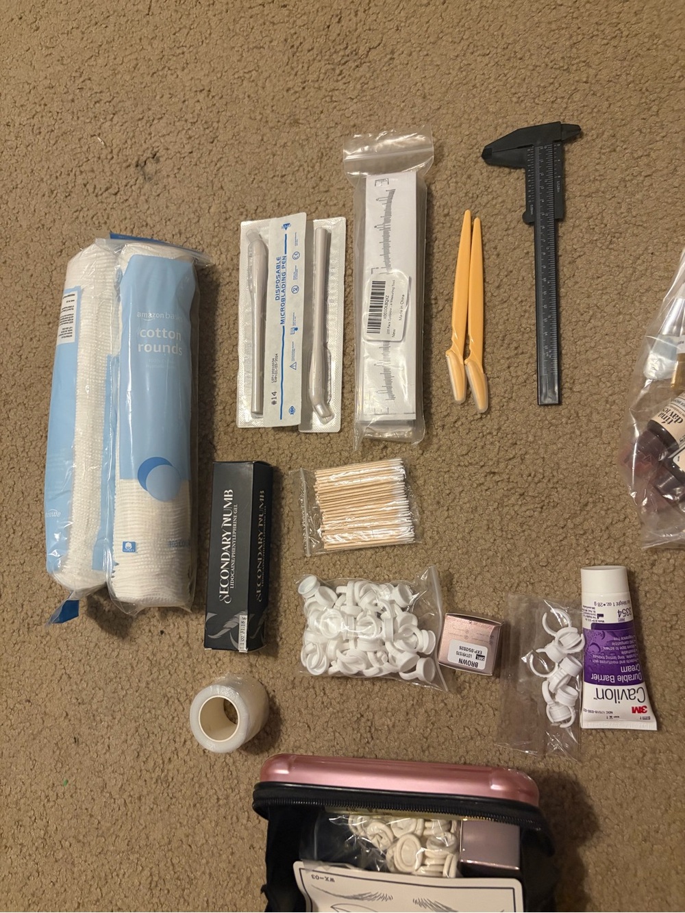 Mircoblading kit and accessories